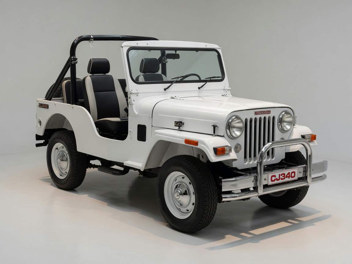 CJ340 vs CL340 — What Changed When Mahindra Renamed the Jeep